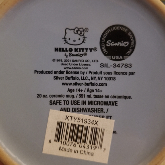 SANRIO Hello Kitty Coffee Cups Lot of 2 - Picture 2 of 3